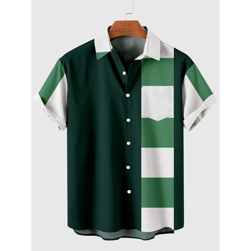 HOO Original Vintage Green Button Up Printing Men‘s Holiday Breathable Short Sleeve Tee Shirt Men Blouse Tops
HOO Original Vintage Green Button Up Printing Men‘s Holiday Breathable Short Sleeve Tee Shirt Men Blouse Tops