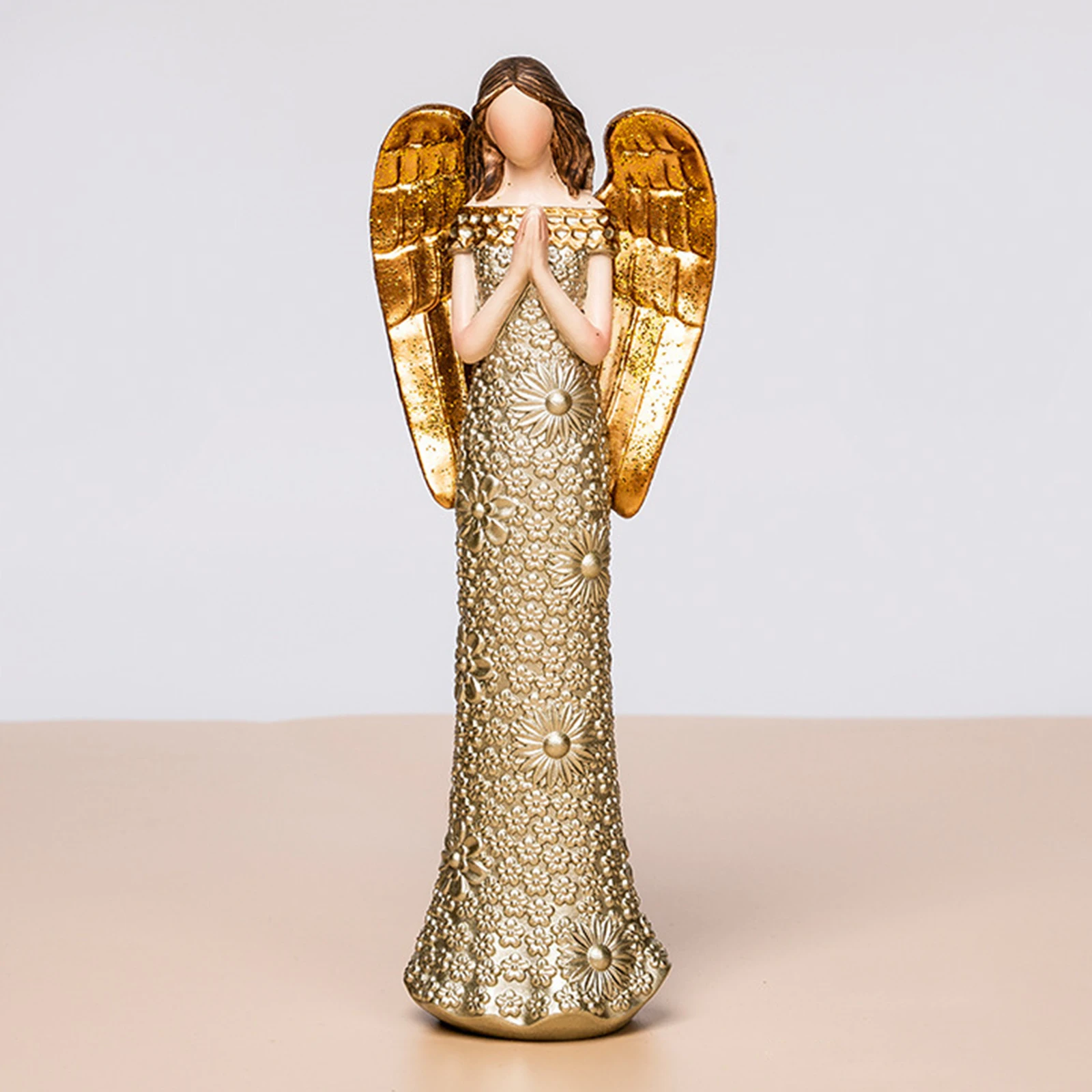 Resin Miniatures Angel Figurines Color Painted Golden Bonsai Decoration Angel Sculpture Holiday Gift Home Decor for Office Study
Resin Miniatures Angel Figurines Color Painted Golden Bonsai Decoration Angel Sculpture Holiday Gift Home Decor for Office Study