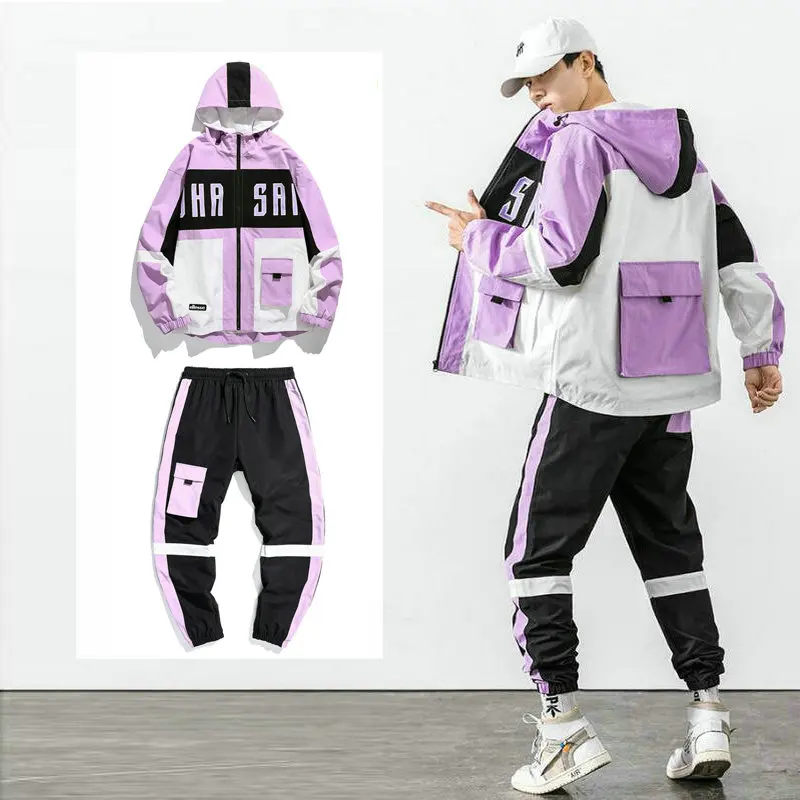 Tracksuit Men Set 2022 Autumn Hip Hop Streetwear Men Suit Track Sweat Print Sweatsuit Male Sportswear Jackets Hoodie with Pants
Tracksuit Men Set 2022 Autumn Hip Hop Streetwear Men Suit Track Sweat Print Sweatsuit Male Sportswear Jackets Hoodie with Pants