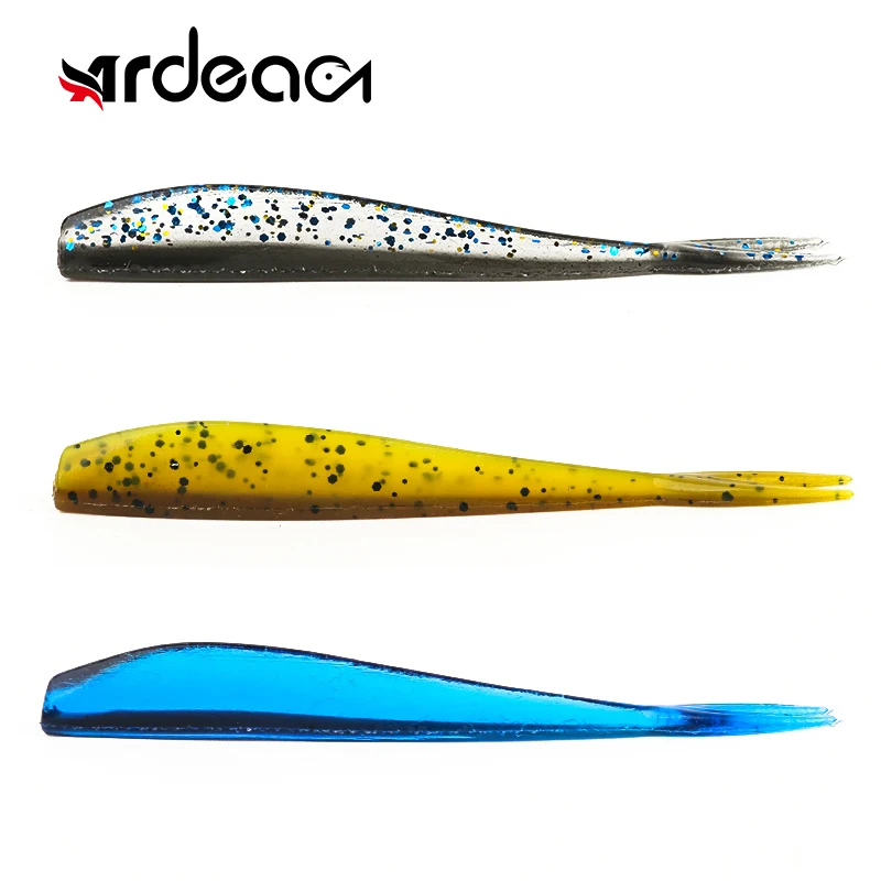 ARDEA Forktail Worm Soft Lure 72mm/1.3g 10pcs Silicone Drop Shot Lures Small Soft Squid Tail Fish For Bass Pike Jerk Shad Bait
ARDEA Forktail Worm Soft Lure 72mm/1.3g 10pcs Silicone Drop Shot Lures Small Soft Squid Tail Fish For Bass Pike Jerk Shad Bait