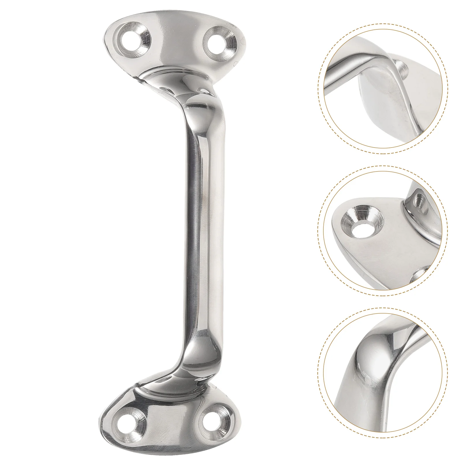 Boat Handrail Stainless Steel Grab Handle Heavy Duty Boat Bar Nonskid Boat Handrail Replacement Handle
Boat Handrail Stainless Steel Grab Handle Heavy Duty Boat Bar Nonskid Boat Handrail Replacement Handle
