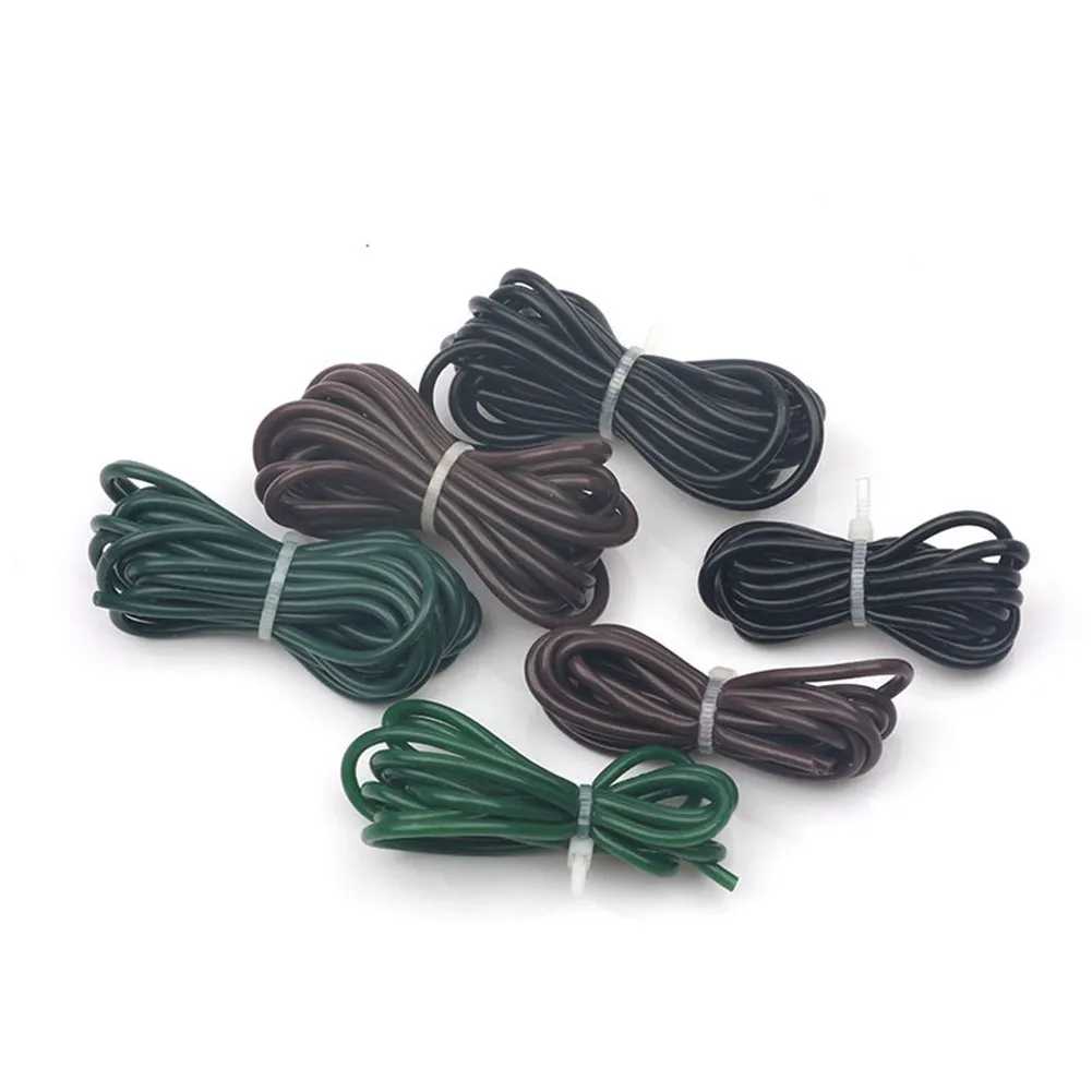 

1pcs Tungsten Rig Tubing Carp Fishing Tackle Silicone Anti Tangle Rigs Tube Rope Outdoor Fishing Supplies Tools 3 Colours