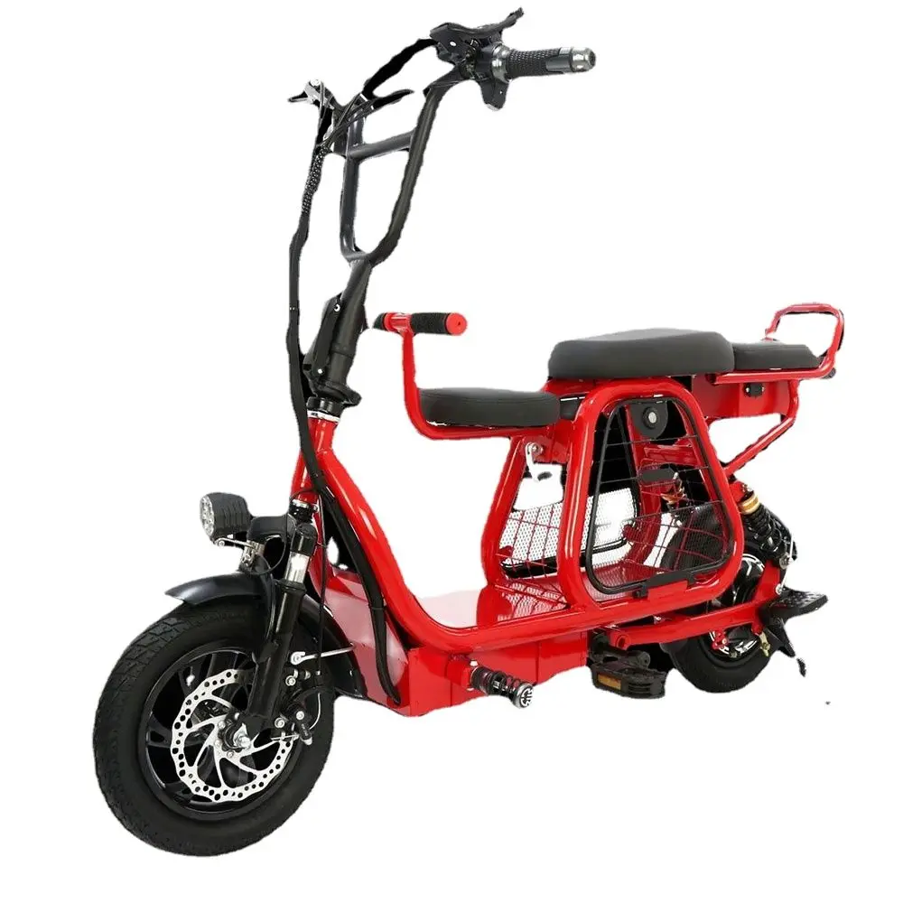 12 Inch Electric Bike Tandem Electric Bicycle Chrome Nickel Steel Frame Sensitive Brake System Brushless Machine Stable And Safe
12 Inch Electric Bike Tandem Electric Bicycle Chrome Nickel Steel Frame Sensitive Brake System Brushless Machine Stable And Safe