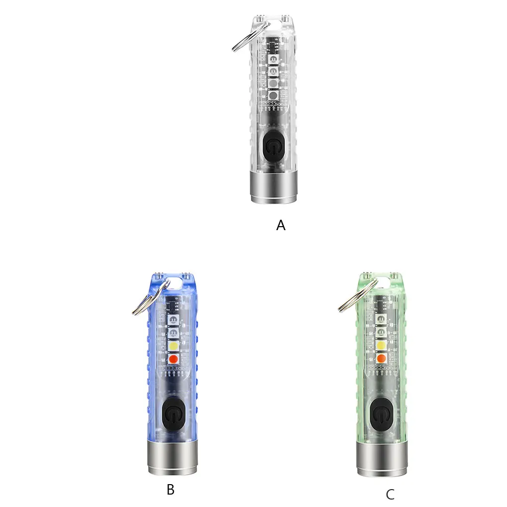 Keychain Flashlight Outdoor Rechargeable Adjustable Mini Keyring Torch Hiking Fishing Emergency Key Chain Light Tourist 
Keychain Flashlight Outdoor Rechargeable Adjustable Mini Keyring Torch Hiking Fishing Emergency Key Chain Light Tourist