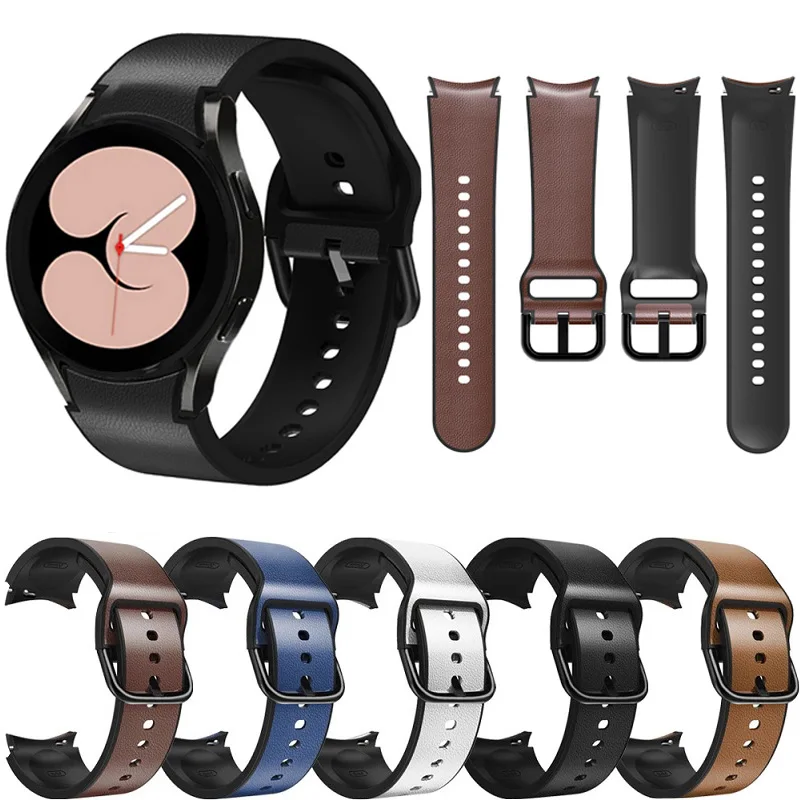 20mm Strap Watchband For Samsung Galaxy Watch4 40 44mm/Watch 4 Classic 42 46mm Original Silicone Leather Wristband Bracelet Belt
20mm Strap Watchband For Samsung Galaxy Watch4 40 44mm/Watch 4 Classic 42 46mm Original Silicone Leather Wristband Bracelet Belt
