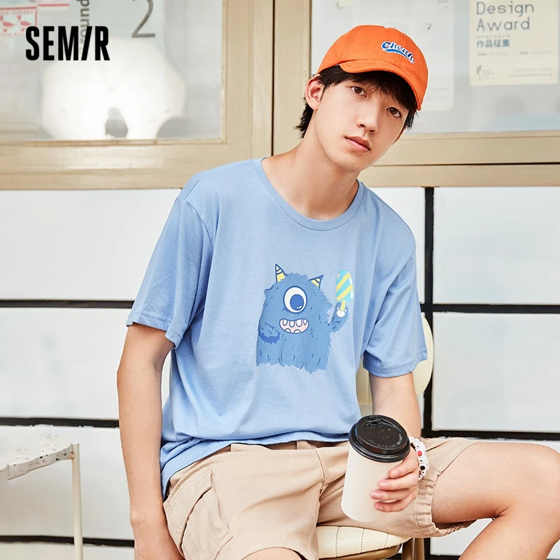 Semir Short Sleeve T-Shirts For Men And Women 2022 Summer Couple Loose Women'S Trendy Cotton Tops Net Red Ins T Shirts
Semir Short Sleeve T-Shirts For Men And Women 2022 Summer Couple Loose Women'S Trendy Cotton Tops Net Red Ins T Shirts