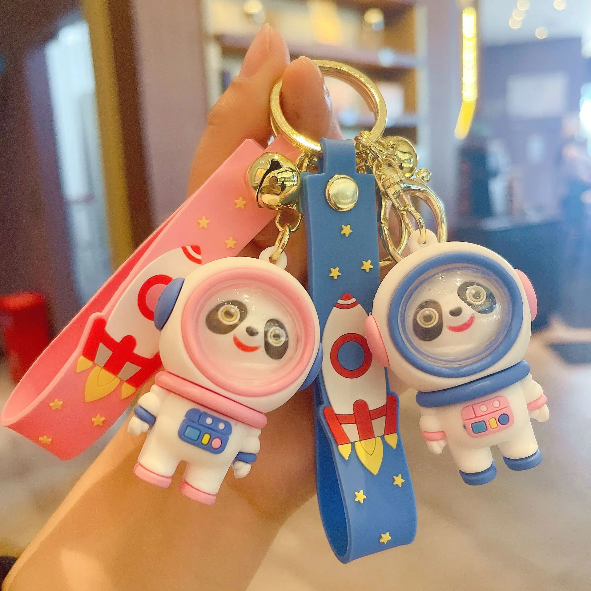 Creative Cartoon Space Ice Panda Piercing Astronaut Exquisite Keychain Trend Car Key Pendant Bag Ornaments Small Gift
Creative Cartoon Space Ice Panda Piercing Astronaut Exquisite Keychain Trend Car Key Pendant Bag Ornaments Small Gift