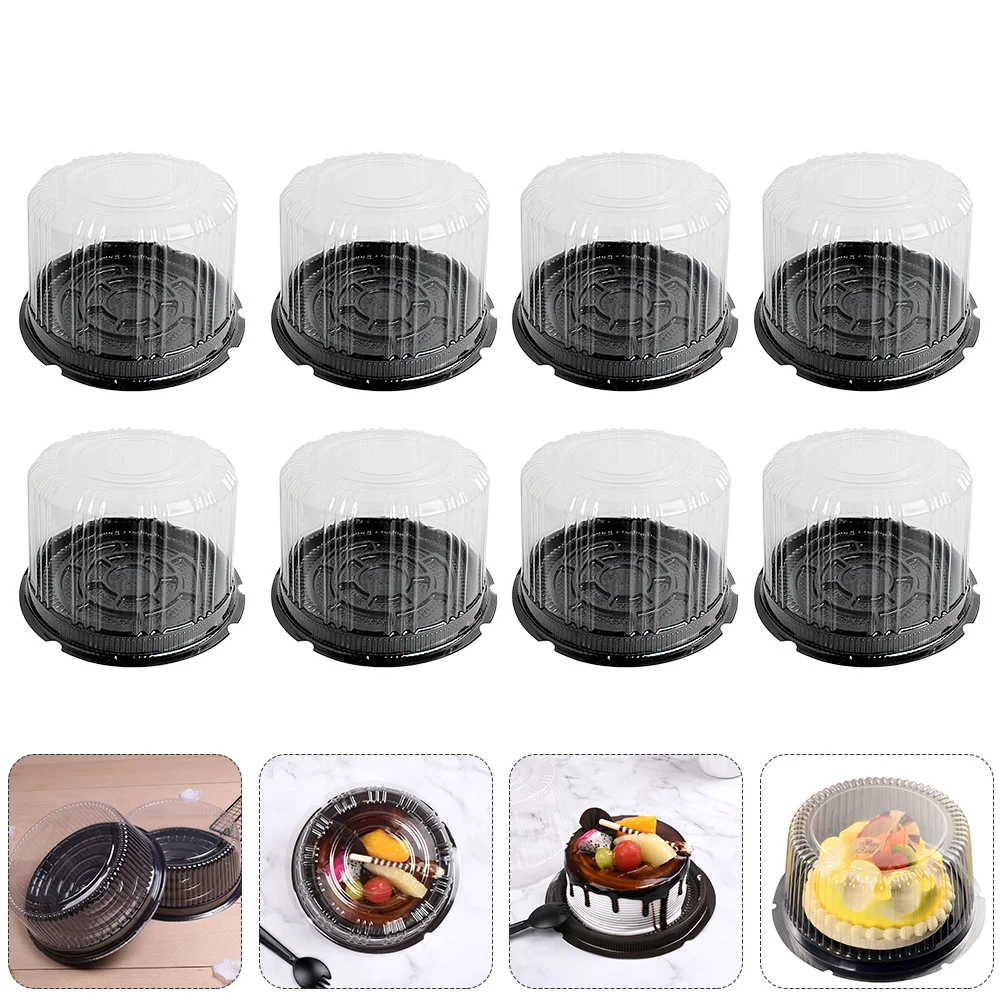 Plastic Cake Box Carrier Disposable Stand Round Dome Container Lid Dessert Packing Mousse Pastry Box
Plastic Cake Box Carrier Disposable Stand Round Dome Container Lid Dessert Packing Mousse Pastry Box