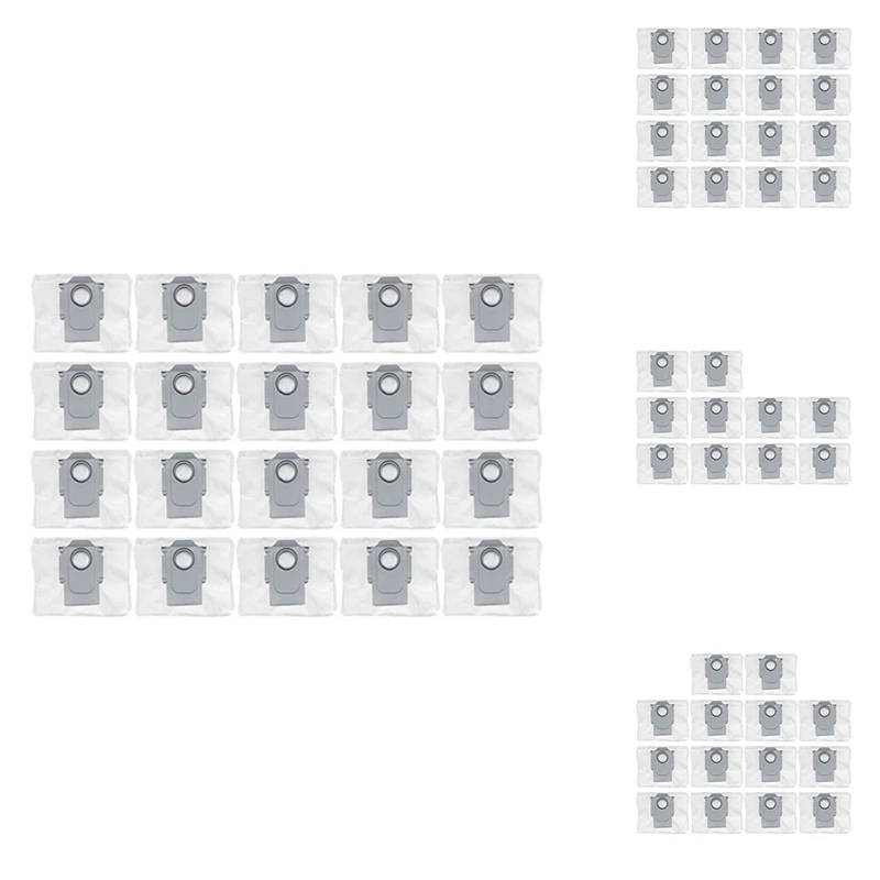 20PCS Dust Bag For Roborock S7 Maxv Ultra / Q5+ / Q7+ / Q7 Max+ / T8 Robot Vacuum Cleaner Dust Bin Spare Parts Dust Box
20PCS Dust Bag For Roborock S7 Maxv Ultra / Q5+ / Q7+ / Q7 Max+ / T8 Robot Vacuum Cleaner Dust Bin Spare Parts Dust Box