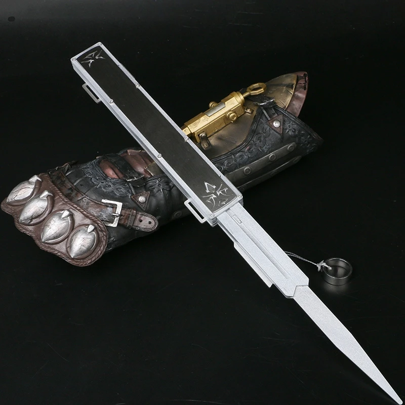 Hidden Blade Sleeve Sword Action Figure Models Movie Assassins Edward Weapons Cosplay 1:1 Props Wristband Accessories Model Toys
Hidden Blade Sleeve Sword Action Figure Models Movie Assassins Edward Weapons Cosplay 1:1 Props Wristband Accessories Model Toys