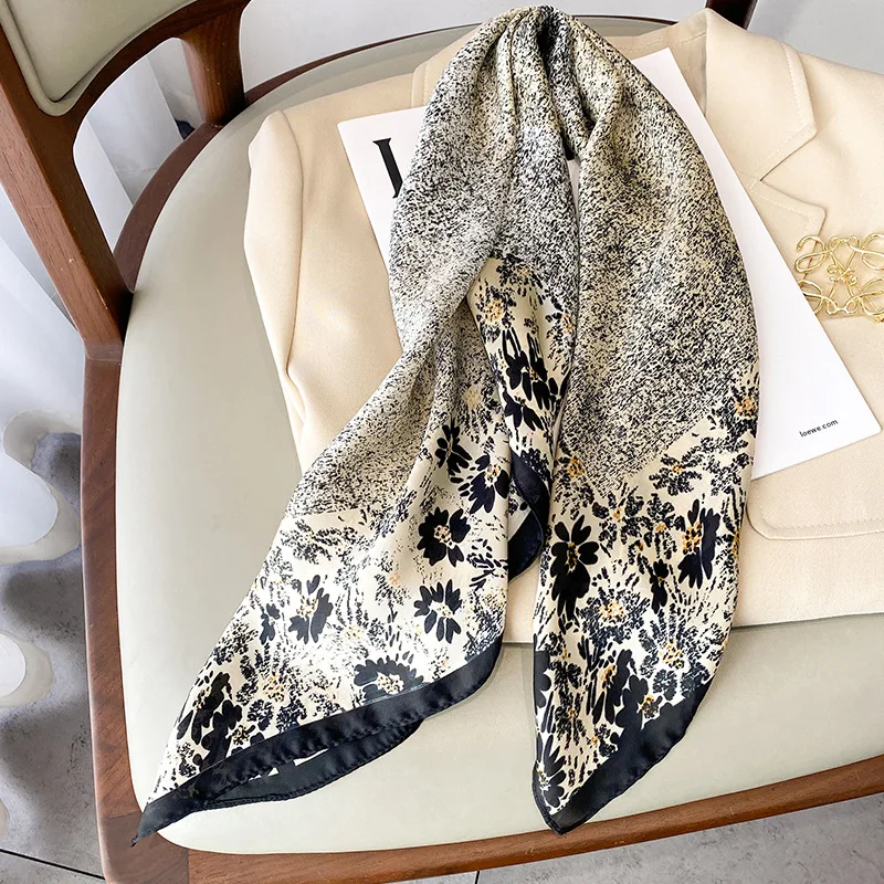 Fashion Hijab Scarfs For Women Elegant Print Headband Neck Scarf For Ladies Small Shawls 70*70cm Satin Silk Bag Scarves Female
Fashion Hijab Scarfs For Women Elegant Print Headband Neck Scarf For Ladies Small Shawls 70*70cm Satin Silk Bag Scarves Female