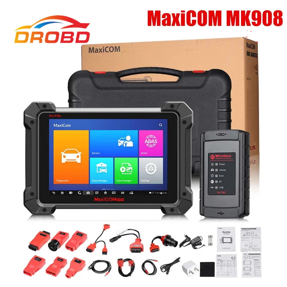 Autel MaxiCOM MK908 автомобильный диагностический сканер Программирование ECU с J2534 OBD 2 OBD2 автомобильные ключевые инструменты
Autel MaxiCOM MK908 автомобильный диагностический сканер Программирование ECU с J2534 OBD 2 OBD2 автомобильные ключевые инструменты