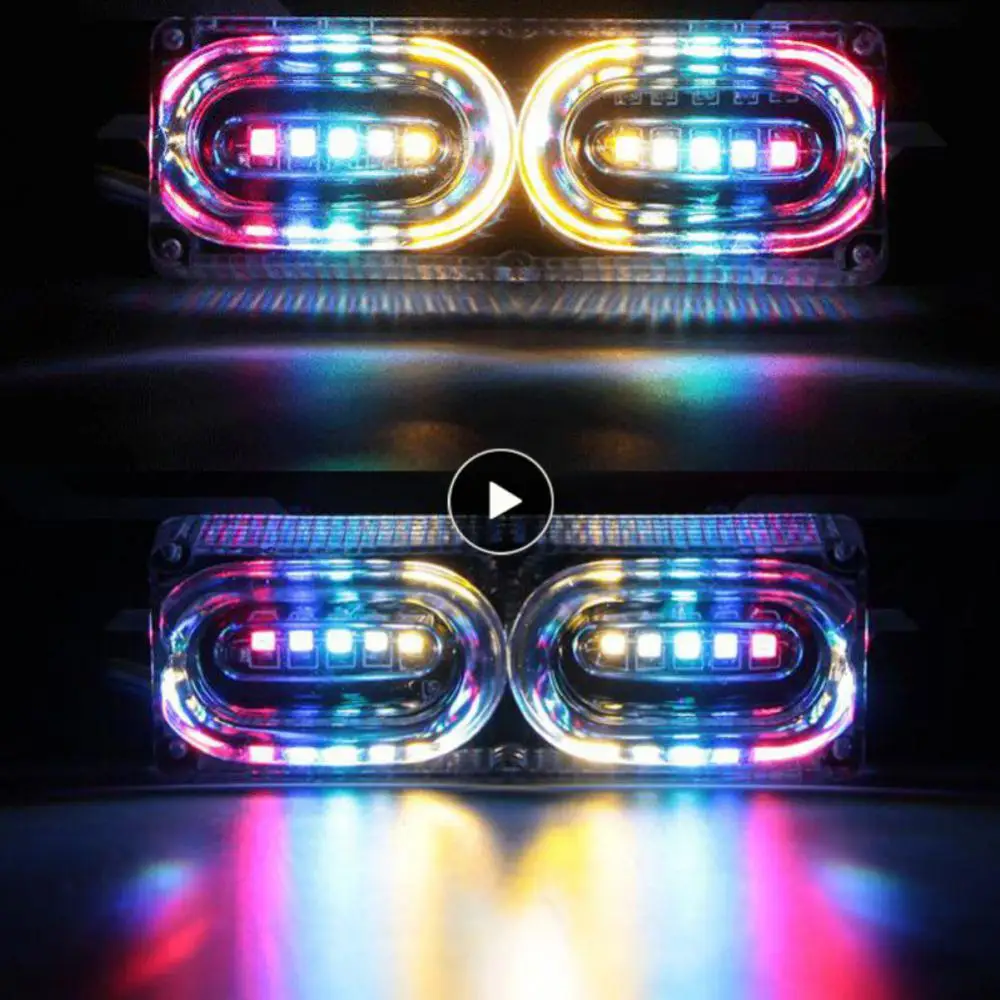Aluminum Alloy Bracket Anti-collision Warning Light Durable Motorcycle Warning Lamp High Light Transmission Seven-color Led Chip
Aluminum Alloy Bracket Anti-collision Warning Light Durable Motorcycle Warning Lamp High Light Transmission Seven-color Led Chip