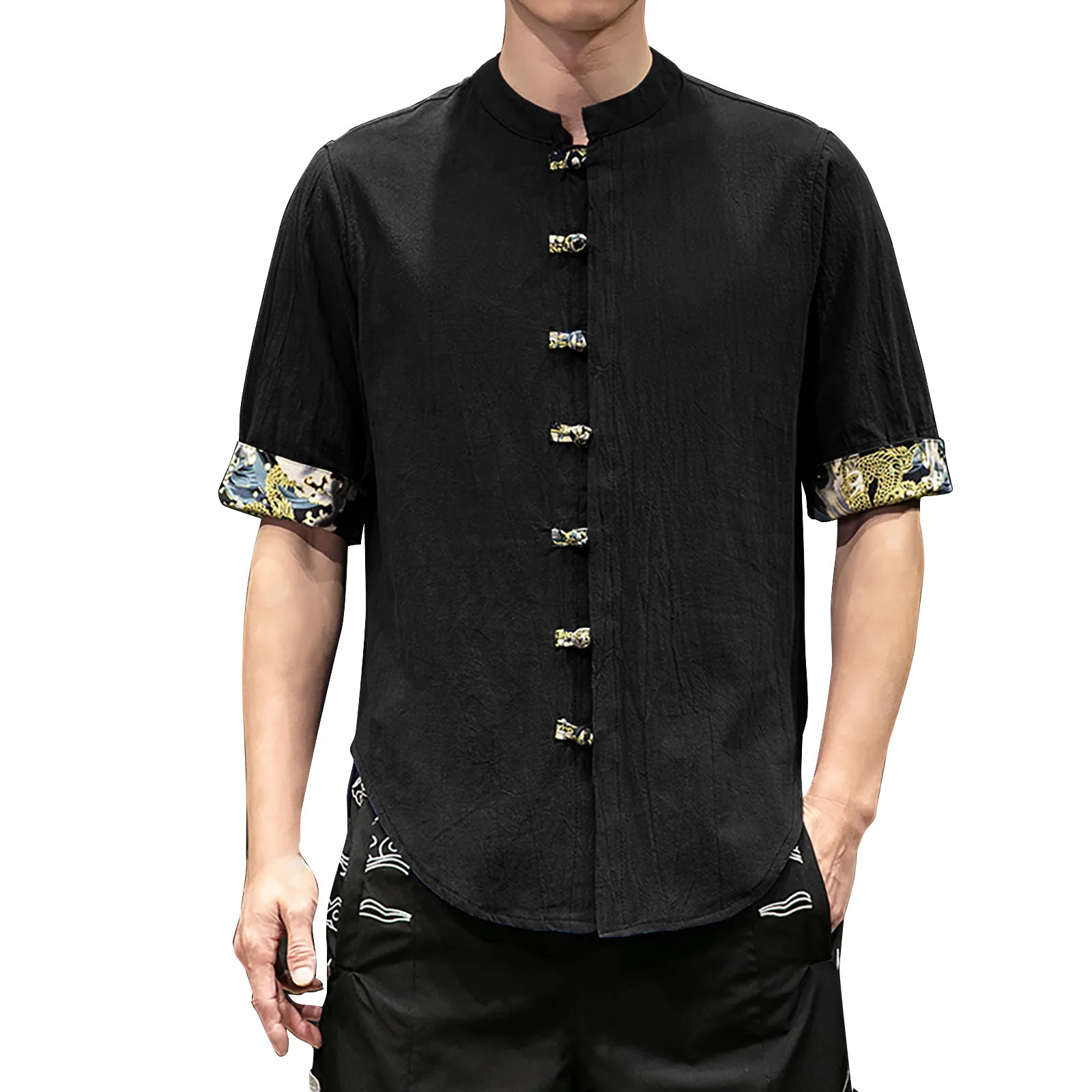 Men'S Fashion Spring And Summer Casual Short Sleeved Mens Dress Shirts Cotton T Shirts for Men Button Long Sleeve
Men'S Fashion Spring And Summer Casual Short Sleeved Mens Dress Shirts Cotton T Shirts for Men Button Long Sleeve