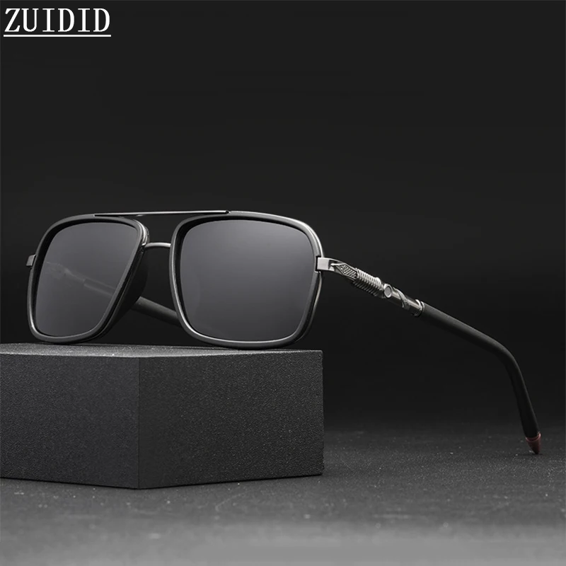 

Polarized Square Sunglasses For Men Vintage Trending Fashion Glasses Retro Dropshipping Lunette De Soleil Homme Gafas De Sol Sun