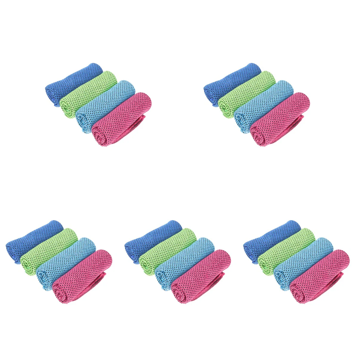 20 Pcs Sports Cooling Towels Skin-friendly Cooling Towels Comfortable Sweat-absorbing Towels
20 Pcs Sports Cooling Towels Skin-friendly Cooling Towels Comfortable Sweat-absorbing Towels