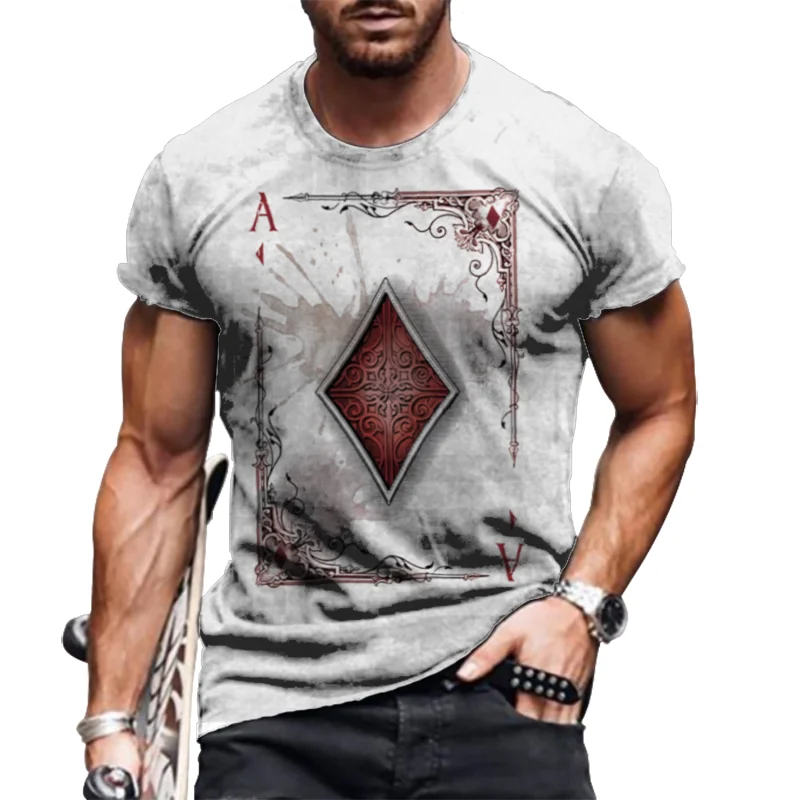 2022 summer new Men's T-shirt fashion 3D printing oversized T-shirt round neck Pullover fashion cool short sleeve
2022 summer new Men's T-shirt fashion 3D printing oversized T-shirt round neck Pullover fashion cool short sleeve
