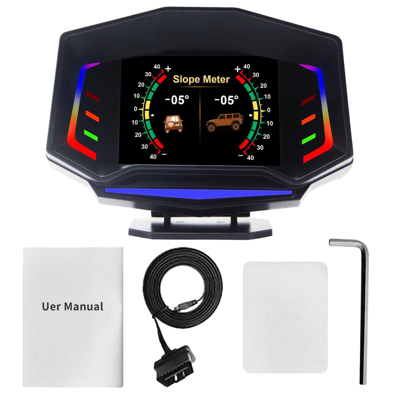Car Head Up Display Universal Head-Up Display GPS Digital Speedometer Over Speed Alarm Tired Driving Warning Windshield Project
Car Head Up Display Universal Head-Up Display GPS Digital Speedometer Over Speed Alarm Tired Driving Warning Windshield Project