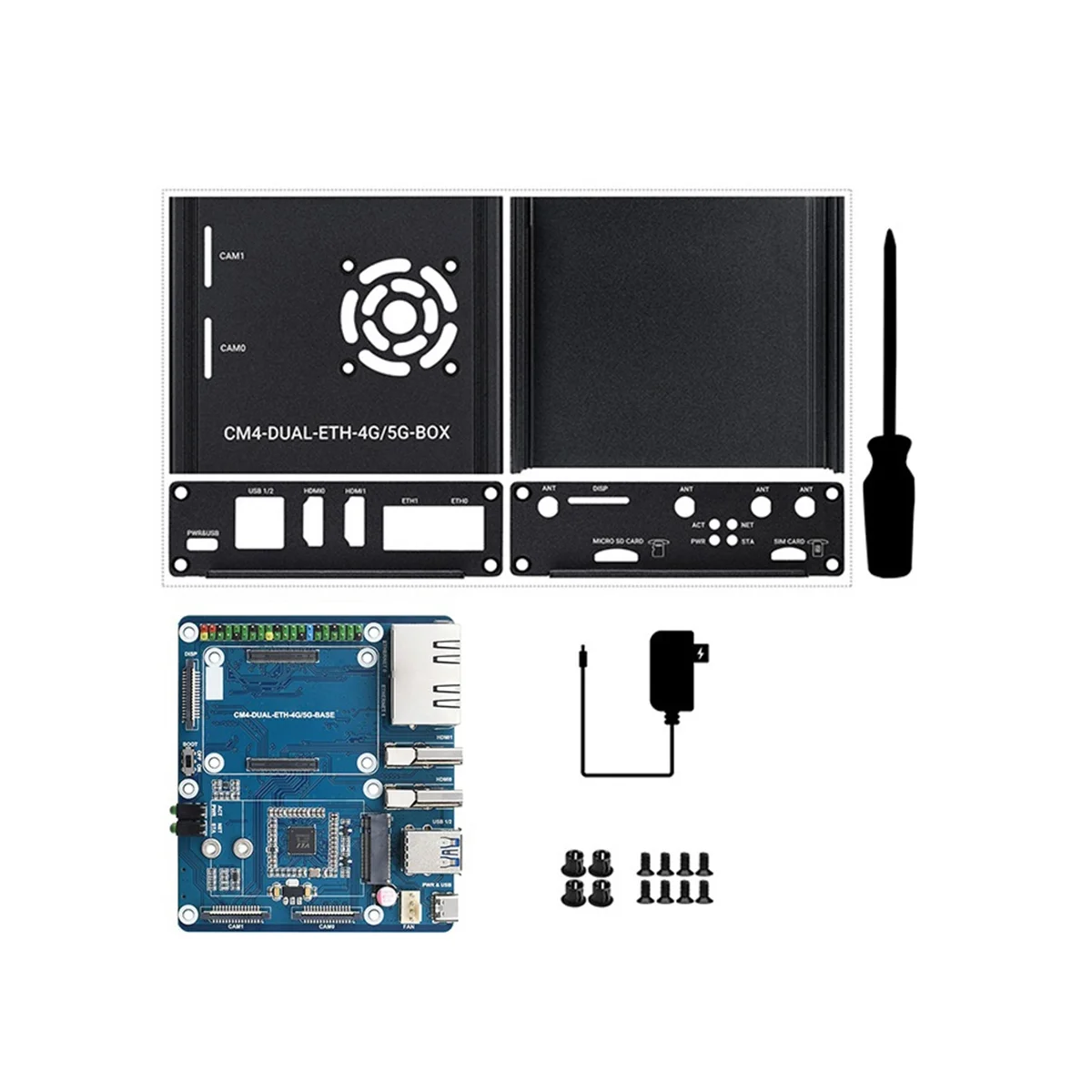 Для CM4 двойной гигабитный Ethernet-порт плата расширения Core Board вычислительный модуль со стандартной вилкой Стандарта США
Для CM4 двойной гигабитный Ethernet-порт плата расширения Core Board вычислительный модуль со стандартной вилкой Стандарта США