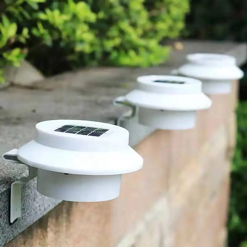 Popular Waterproof Outdoor Solar Wall Light Garden Light 3LED IP65 Solar Light Sensor Control Powered Fence Gutter Solar Outdoor
Popular Waterproof Outdoor Solar Wall Light Garden Light 3LED IP65 Solar Light Sensor Control Powered Fence Gutter Solar Outdoor