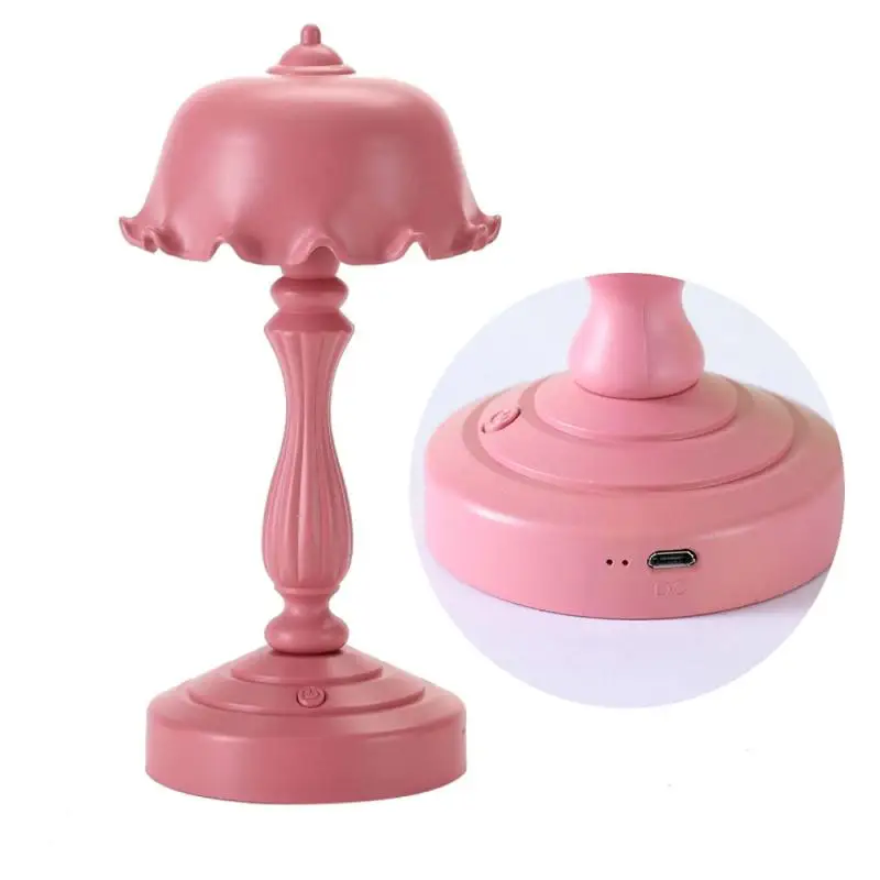 Mini Night Light For Dormitory Nostalgic Retro Style Rechargeable Table Lamp Bedroom Bedside LED Book Lamp Eye Protection Lamp
Mini Night Light For Dormitory Nostalgic Retro Style Rechargeable Table Lamp Bedroom Bedside LED Book Lamp Eye Protection Lamp