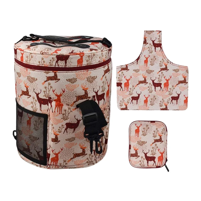3 Pcs Empty Yarn Bags Knitting Bags Set Large Capacity Yarn Round Storage Bag Organizer Travel Yarn Knitting Working
3 Pcs Empty Yarn Bags Knitting Bags Set Large Capacity Yarn Round Storage Bag Organizer Travel Yarn Knitting Working
