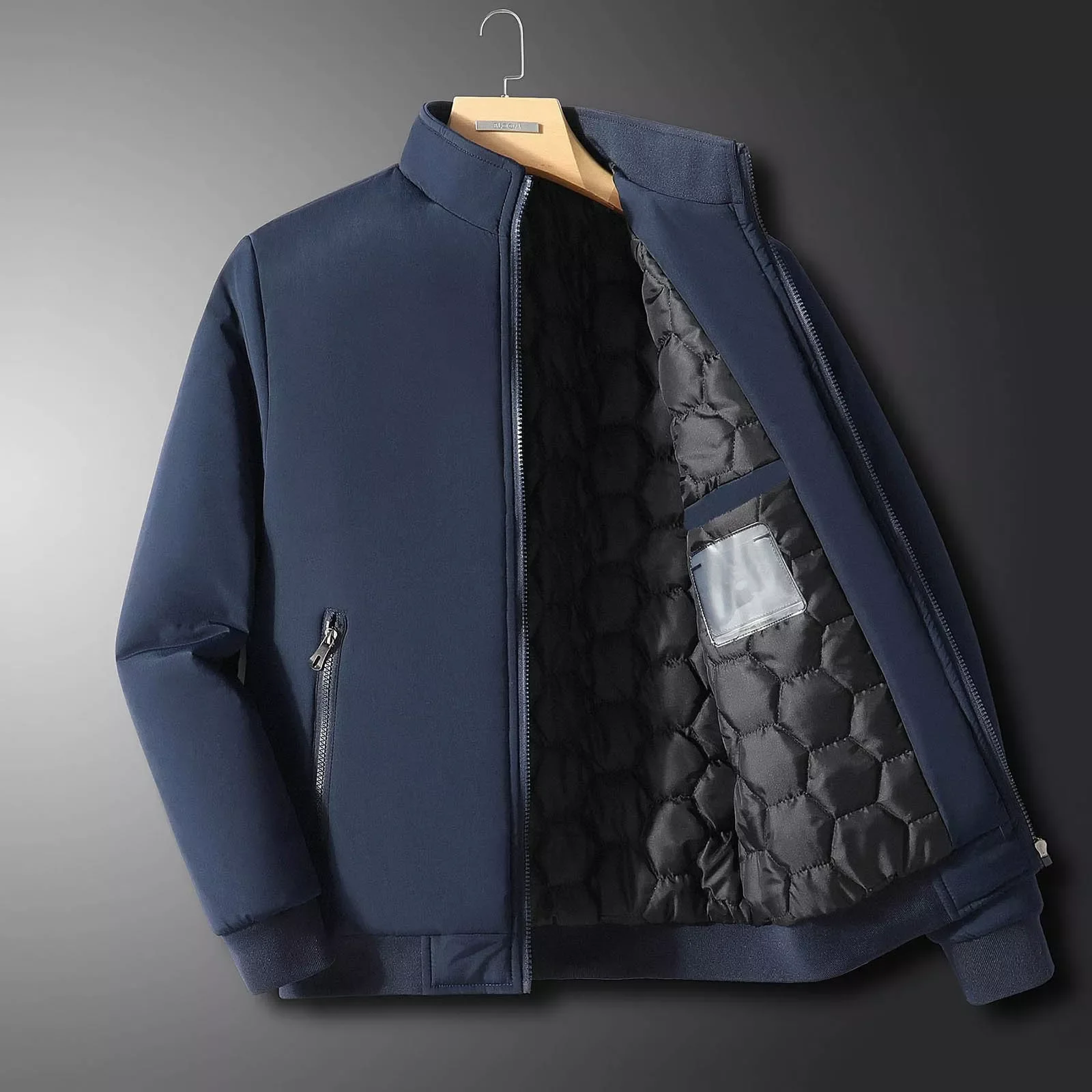 NEW IN Male Winter Slim H Solid Slit Pocket Jacket Turn Down Collar Long Sleeve Zipper Fly Pocket Mens Jackets Stylish
NEW IN Male Winter Slim H Solid Slit Pocket Jacket Turn Down Collar Long Sleeve Zipper Fly Pocket Mens Jackets Stylish