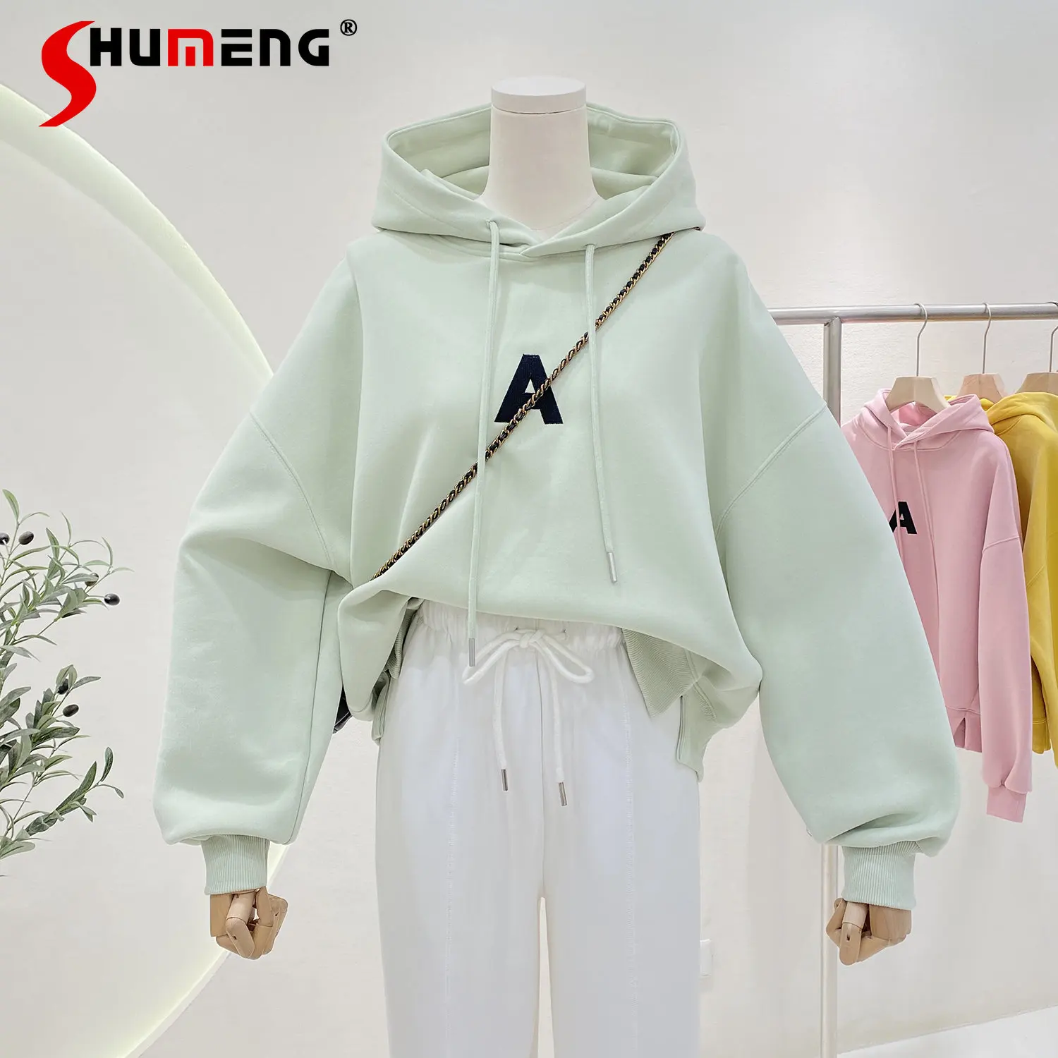 Women's 2023 Spring Western Style Fashion Loose Long Sleeve Hooded Sweatshirt Ladies Simple Casual Ins Pullover Hoodie Top
Women's 2023 Spring Western Style Fashion Loose Long Sleeve Hooded Sweatshirt Ladies Simple Casual Ins Pullover Hoodie Top