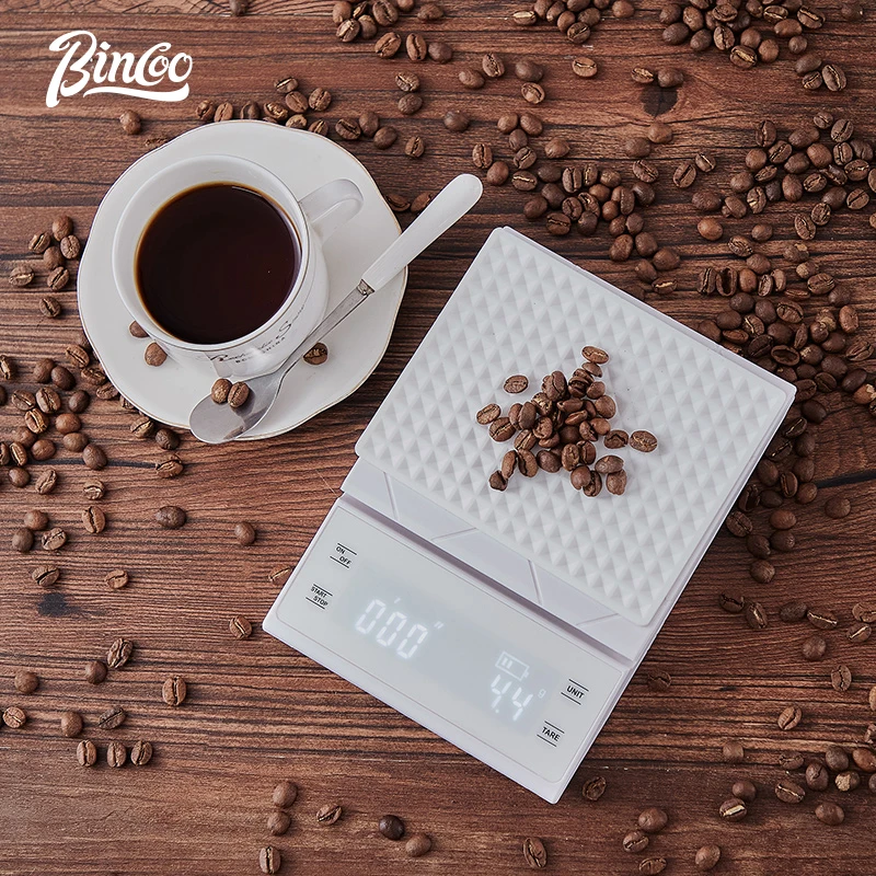 

Bincoo 3kg/0.1g Drip Coffee Scale With Timer Portable Electronic Digital Kitchen Scale High Precision LCD Electronic Scales