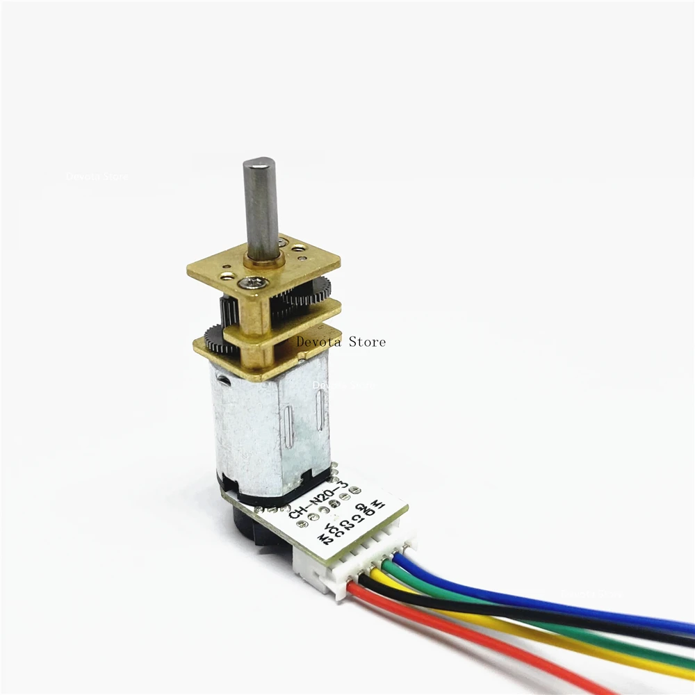 Balance Car Model DIY Motor DC 3V-12V GA12-N20 Gear 3V 6V 12V Hall Encoder Smart Lock Precision Micro Electric Motor
Balance Car Model DIY Motor DC 3V-12V GA12-N20 Gear 3V 6V 12V Hall Encoder Smart Lock Precision Micro Electric Motor