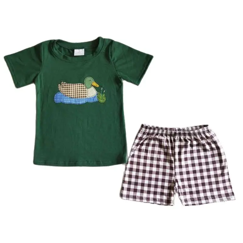 BSSO0007 одежда для маленьких мальчиков, детские черно-белые сетчатые шорты с вышивкой и коротким рукавом из зеленой утки, детские летние наряд...
BSSO0007 одежда для маленьких мальчиков, детские черно-белые сетчатые шорты с вышивкой и коротким рукавом из зеленой утки, детские летние наряд...