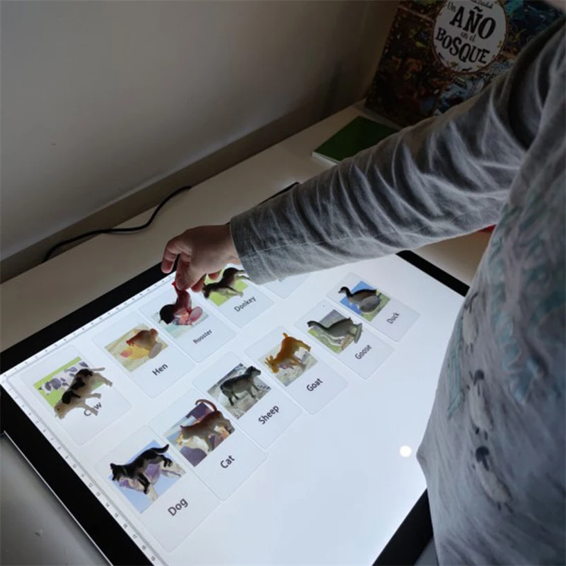 Монтессори легкие настольные карты с животными языковые материалы Детские обучающие игрушки Обучающие товары Рождественский подарок G85Y
Монтессори легкие настольные карты с животными языковые материалы Детские обучающие игрушки Обучающие товары Рождественский подарок G85Y