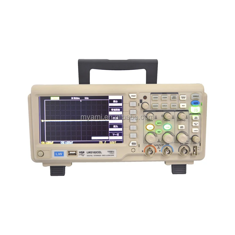 Desktop Storage 100MHz Oscilloscope Bandwidth 1GS/s Sample Rate USB Communication Digital Oscilloscope
Desktop Storage 100MHz Oscilloscope Bandwidth 1GS/s Sample Rate USB Communication Digital Oscilloscope
