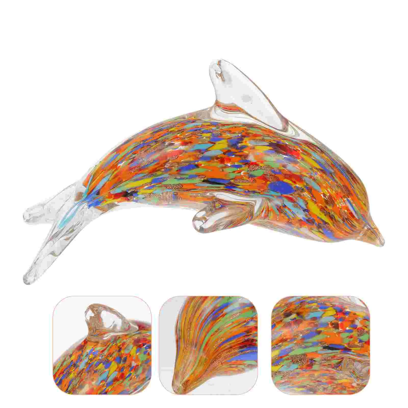 Dolphin Figurine Sea Ornament Nautical Animal Statuesculpture Decor Ocean Crystal Decoration Whale Hand Blown Stars
Dolphin Figurine Sea Ornament Nautical Animal Statuesculpture Decor Ocean Crystal Decoration Whale Hand Blown Stars