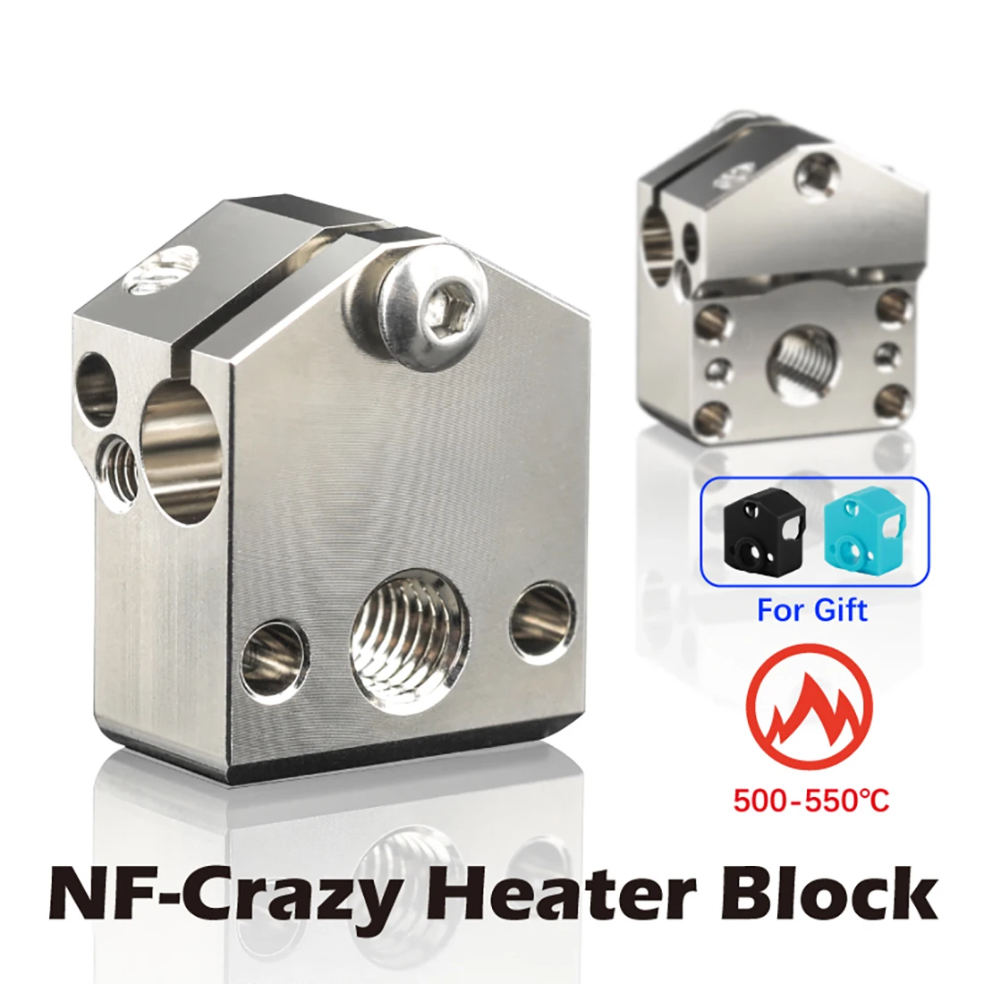 Top Quality Copper NF-Crazy Heater Block For 3D Printer NF-Crazy Hotend For Ender 3 Pro Alfawise
Top Quality Copper NF-Crazy Heater Block For 3D Printer NF-Crazy Hotend For Ender 3 Pro Alfawise