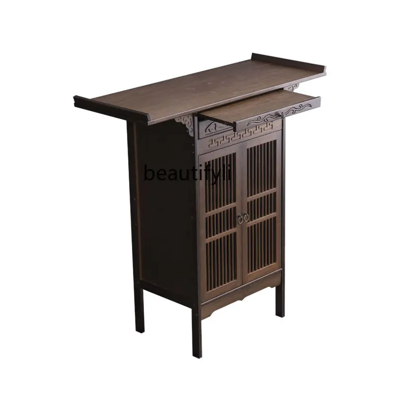 zqNew Chinese Style Living Room a Long Narrow Table Table Long Zen Door Tea Set Holder Tea Tray Display Shelf
zqNew Chinese Style Living Room a Long Narrow Table Table Long Zen Door Tea Set Holder Tea Tray Display Shelf