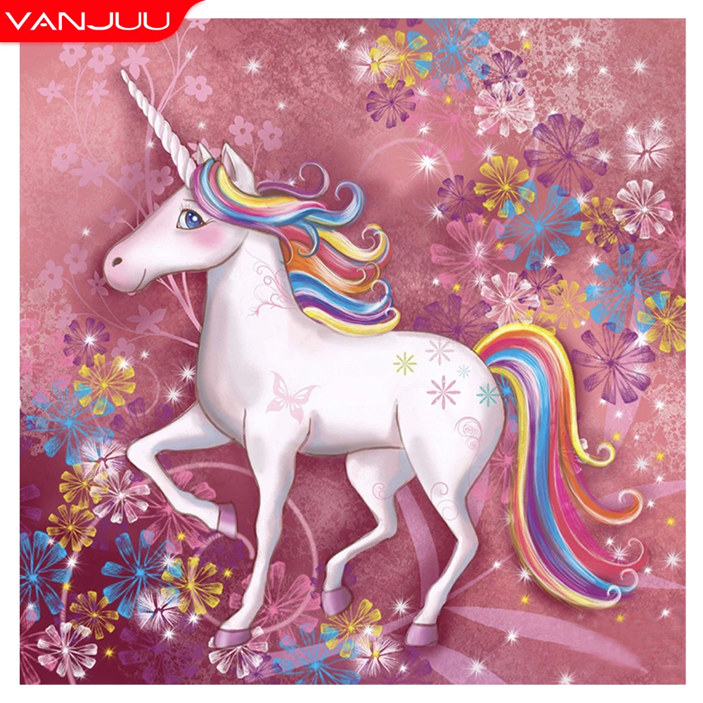 Алмазная живопись 5D «Аниме Единорог», мозаика из алмазов для детского творчества, Набор для вышивки крестиком, домашний декор 
Алмазная живопись 5D «Аниме Единорог», мозаика из алмазов для детского творчества, Набор для вышивки крестиком, домашний декор