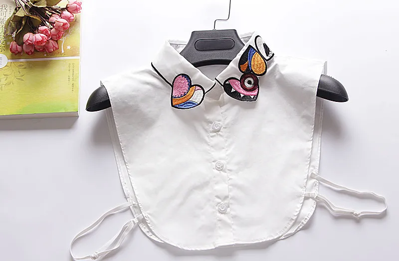 Linbaiway Embroidery Shirt Fake Collar for Women Cotton Removable Mujer Faux Cols False Collar Lapel Blouse Detachable Collars
Linbaiway Embroidery Shirt Fake Collar for Women Cotton Removable Mujer Faux Cols False Collar Lapel Blouse Detachable Collars