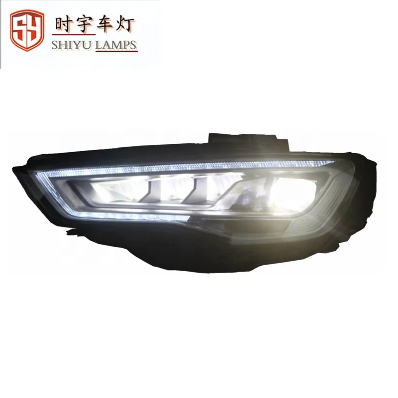 apply toSY LAMPS car led headlight for A3 13-16 14-17 facelift old to new modification
apply toSY LAMPS car led headlight for A3 13-16 14-17 facelift old to new modification