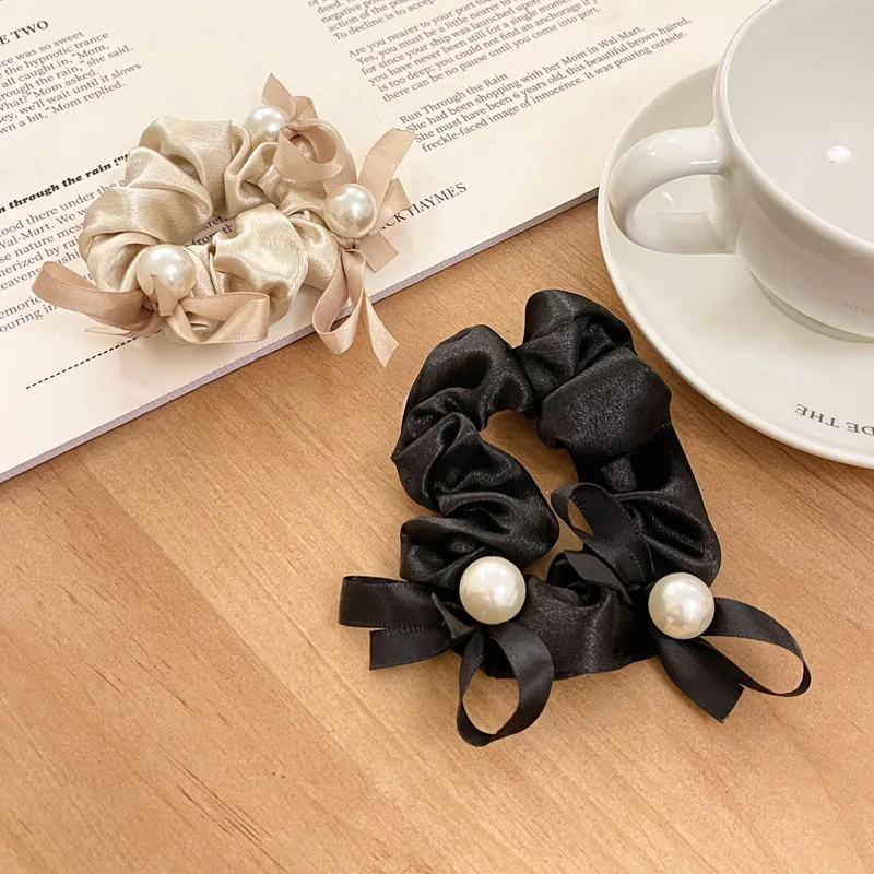 Lady Bowknot Street Snap Hair Ties Fairy Pearls Vintage French Elastic Hair Bands for Girls Korean Accessories
Lady Bowknot Street Snap Hair Ties Fairy Pearls Vintage French Elastic Hair Bands for Girls Korean Accessories