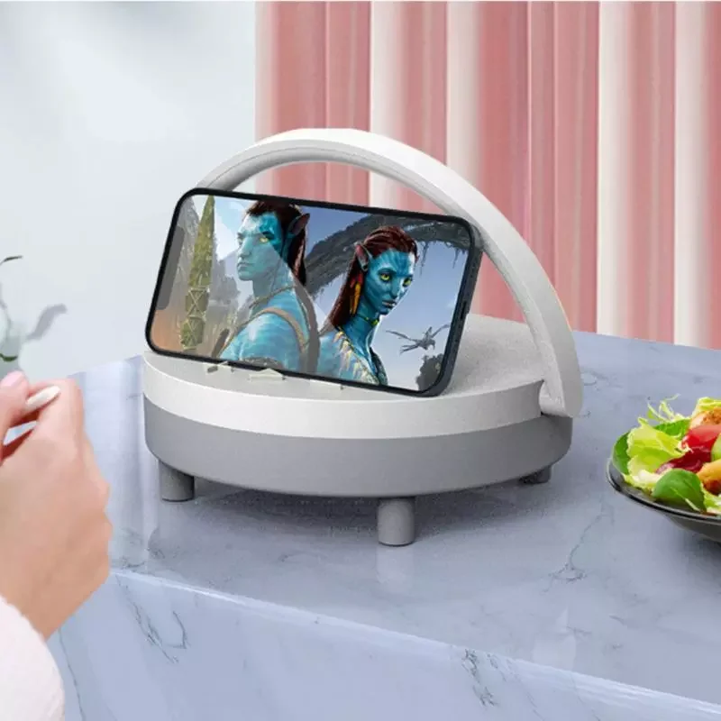 NEW2023 15W Wireless Bluetooth-compatible Speaker Night Light Mobile Wireless Charger Stand Wireless Charger Lamp Speaker
NEW2023 15W Wireless Bluetooth-compatible Speaker Night Light Mobile Wireless Charger Stand Wireless Charger Lamp Speaker