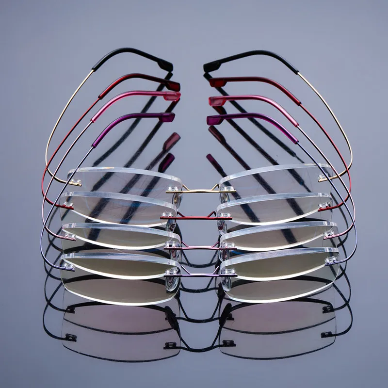 Retro Memory Titanium Reading Glasses Women Men Ultralight Anti-blue Light Far Sight Eyeglasses Rimless Alloy Presbyopia Eyewear
Retro Memory Titanium Reading Glasses Women Men Ultralight Anti-blue Light Far Sight Eyeglasses Rimless Alloy Presbyopia Eyewear