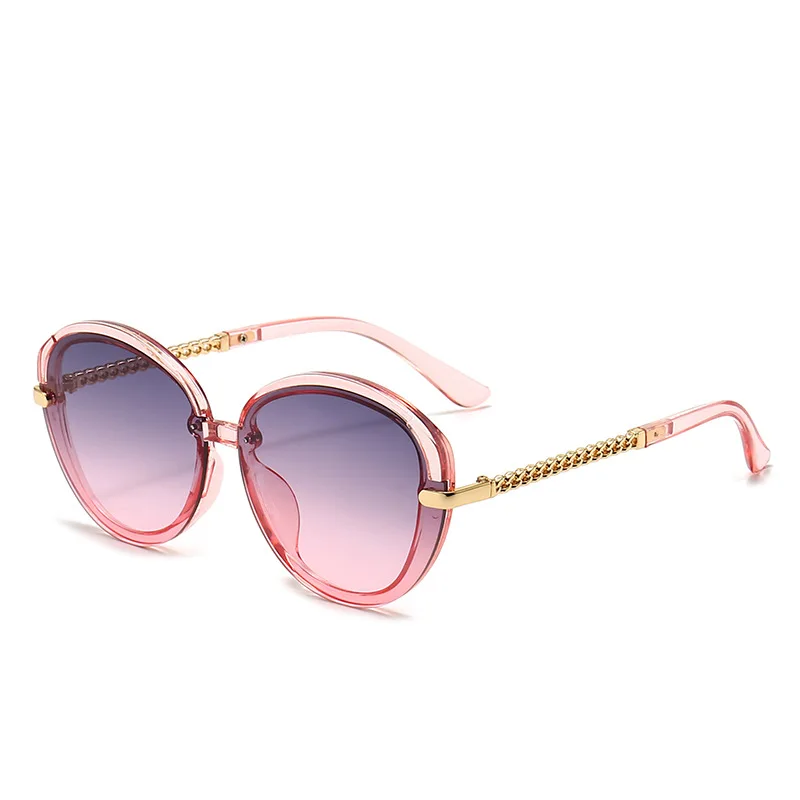 Trend Round Sun Glasses for Women Gradient Sunglasses Women Cute Frame Cmaos Fashion Casual Designer Classic Eyewear Flat Mirror
Trend Round Sun Glasses for Women Gradient Sunglasses Women Cute Frame Cmaos Fashion Casual Designer Classic Eyewear Flat Mirror