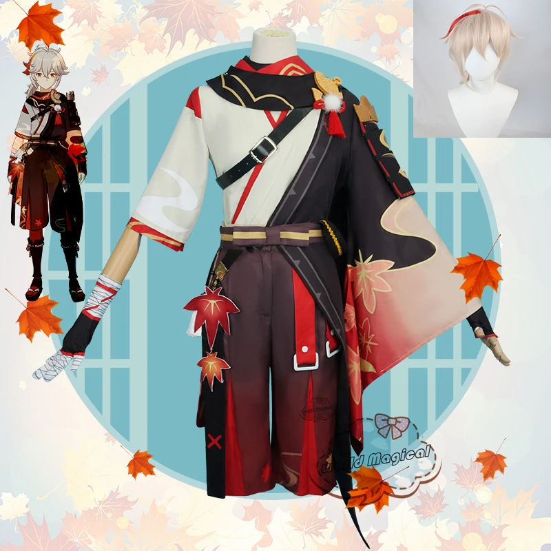 Genshin Impact Maple Leaf Cosplay Costume Carnival Carnival Samurai Full Set Men's and Women's Tops Plus Pants Big Size
Genshin Impact Maple Leaf Cosplay Costume Carnival Carnival Samurai Full Set Men's and Women's Tops Plus Pants Big Size