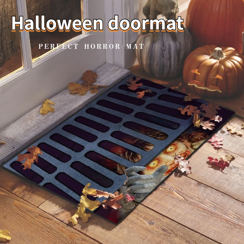 Halloween Doormat Anti-Slip Halloween Scream Ghost Door Mat Entrance Horror Decor Floor Mat Welcome Mat Halloween Accessories
Halloween Doormat Anti-Slip Halloween Scream Ghost Door Mat Entrance Horror Decor Floor Mat Welcome Mat Halloween Accessories