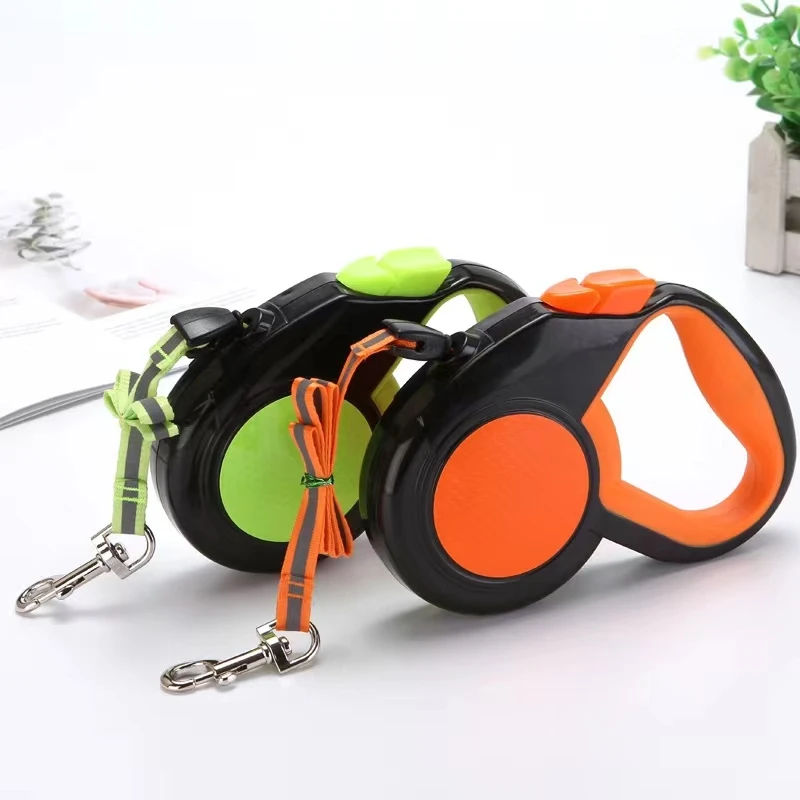 Retractable Dog Leash 3/5/8M Reflective Automatic Escopic Pull Rope One Button Break & Lock Tangle Free Fluorescent Pet Cat Lead
Retractable Dog Leash 3/5/8M Reflective Automatic Escopic Pull Rope One Button Break & Lock Tangle Free Fluorescent Pet Cat Lead
