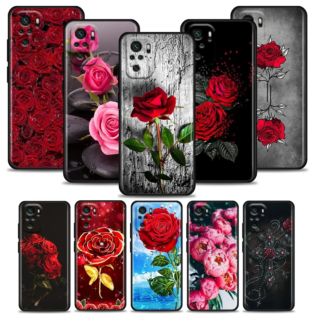 Phone Case for Redmi 10 9 9A 9C 9i Case K20 K30 K40 Plus Note 10 11 Pro Soft Silicone Cover Red Rose Flower
Phone Case for Redmi 10 9 9A 9C 9i Case K20 K30 K40 Plus Note 10 11 Pro Soft Silicone Cover Red Rose Flower