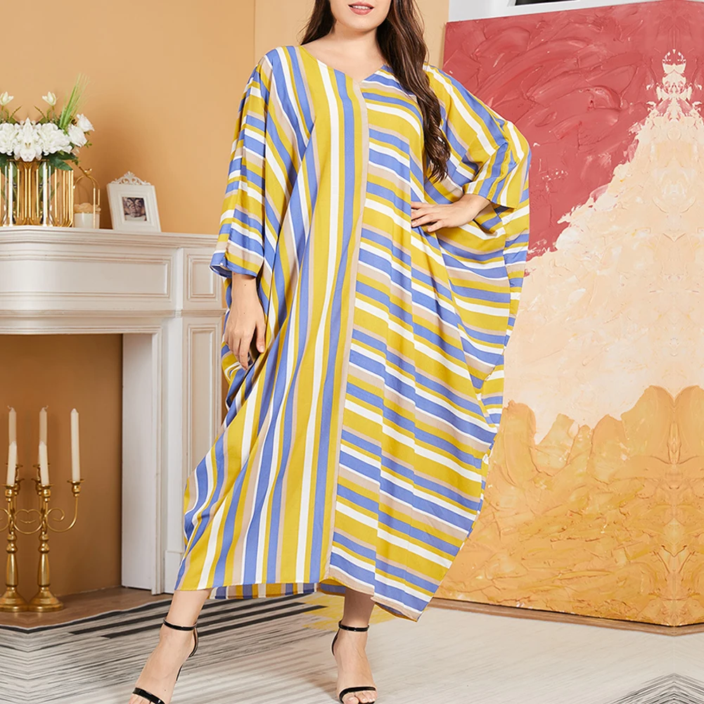 Women Plus Size Dresses Elegant Long Casual Evening Party Festival Robe Dress Print Doll Sleeves Loose Dress
Women Plus Size Dresses Elegant Long Casual Evening Party Festival Robe Dress Print Doll Sleeves Loose Dress