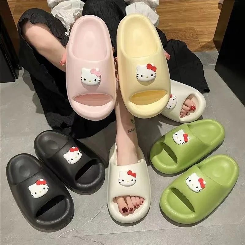 Sanrio Cartoon Characters Hello Kitty Anime Figures KT Cat Slippers Girl Model Toy Kids Gifts
Sanrio Cartoon Characters Hello Kitty Anime Figures KT Cat Slippers Girl Model Toy Kids Gifts