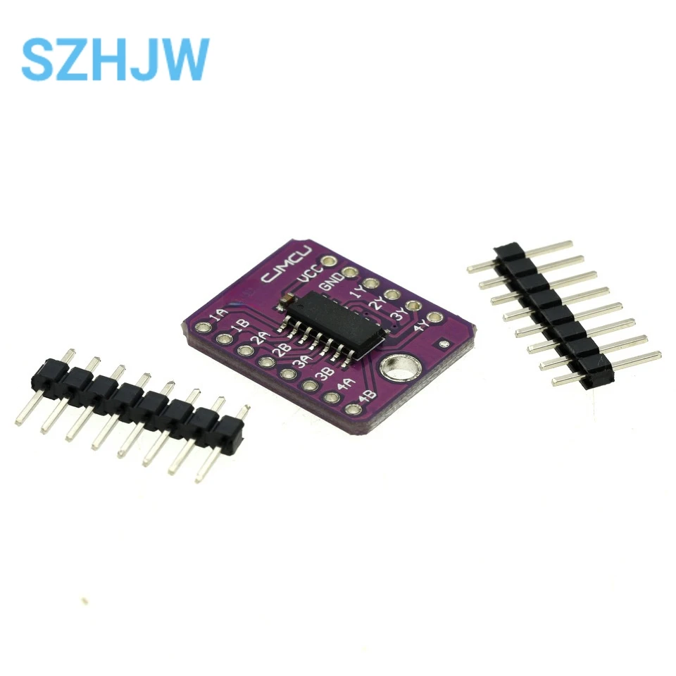 MCU-7400 SN74HC00D Четырехходовой 2-входовой модуль макетной платы с положительной и